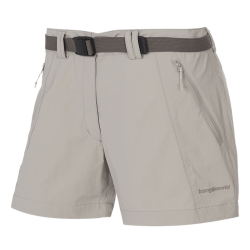 Trangoworld Pantalón Corto Gorner Beige Mujer