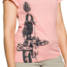 Trangoworld Camiseta Pinea Coral Mujer