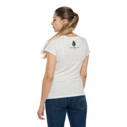 Trangoworld Camiseta Pinea Beige Mujer