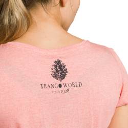 Trangoworld Camiseta Viento Wm Coral Mujer