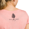 Trangoworld Camiseta Viento Wm Coral Mujer