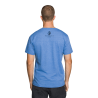 Trangoworld Camiseta Nubes Azul Hombre
