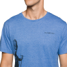 Trangoworld Camiseta Nubes Azul Hombre