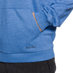 Trangoworld Sudadera Fauna Azul Hombre
