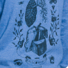 Trangoworld Sudadera Fauna Azul Hombre