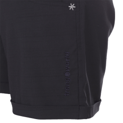 Trangoworld Pantalón Corto Gemona Negro Mujer