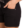Trangoworld Pantalón Corto Gemona Negro Mujer