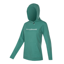 Trangoworld Sudadera Sousa Agua Mujer