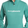 Trangoworld Sudadera Sousa Agua Mujer
