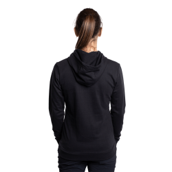 Trangoworld Sudadera Sousa Negro Mujer