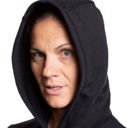 Trangoworld Sudadera Sousa Negro Mujer