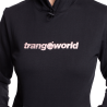 Trangoworld Sudadera Sousa Negro Mujer