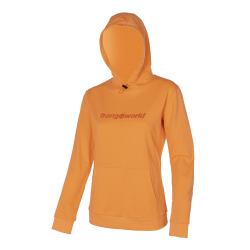Trangoworld Sudadera Sousa Naranja Claro Mujer