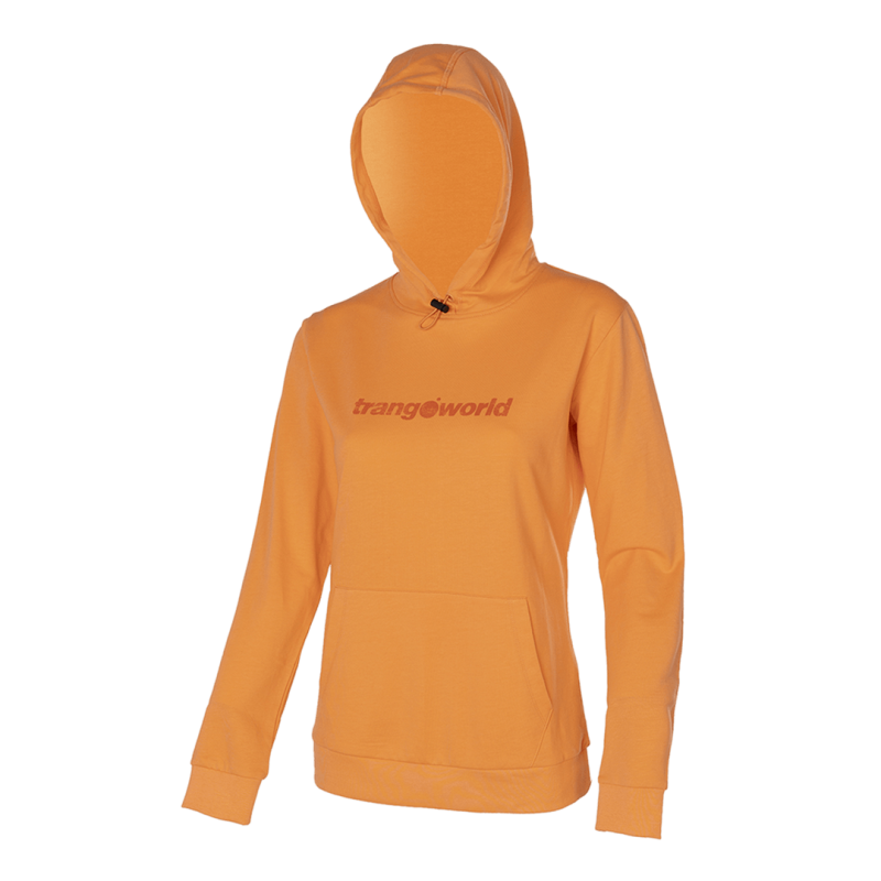 Trangoworld Sudadera Sousa Naranja Claro Mujer