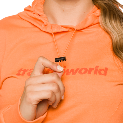 Trangoworld Sudadera Sousa Naranja Claro Mujer