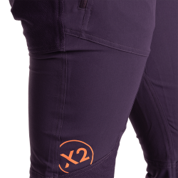 Trangoworld Pantalón Largo Trx2 Nyl Wm Pro Morado Mujer