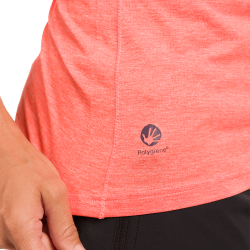 Trangoworld Camiseta Trx2 Wm Pro Short Coral Mujer