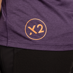 Trangoworld Camiseta Trx2 Wm Pro Short Morado Mujer
