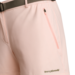 Trangoworld Pantalón Corto Kumo Rosa Claro Mujer