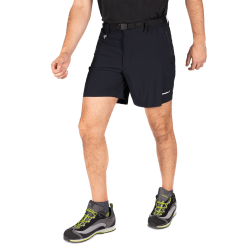 Trangoworld Pantalón Corto Serto Negro Hombre