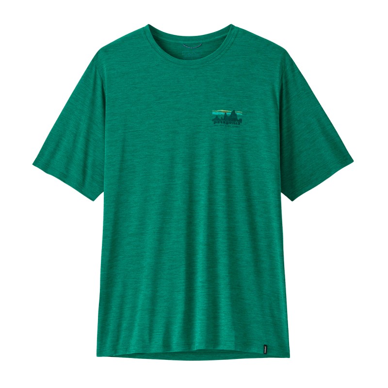 Patagonia Camiseta Capilene Cool Daily Verde Gem Green Hombre