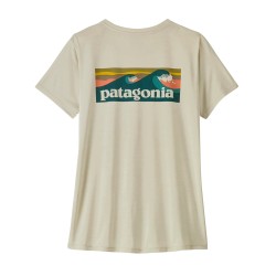 Patagonia Camiseta Capilene Cool Daily Blanco Dyno White Mujer