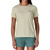 Patagonia Camiseta Capilene Cool Daily Blanco Dyno White Mujer