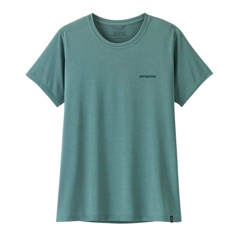 Patagonia Camiseta Capilene Cool Daily Verde Blue Sage Mujer