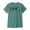 Patagonia Camiseta Capilene Cool Daily Verde Blue Sage Mujer