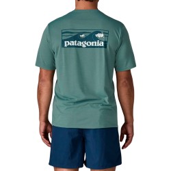 Patagonia Camiseta Capilene Cool Daily Verde Blue Sage Hombre