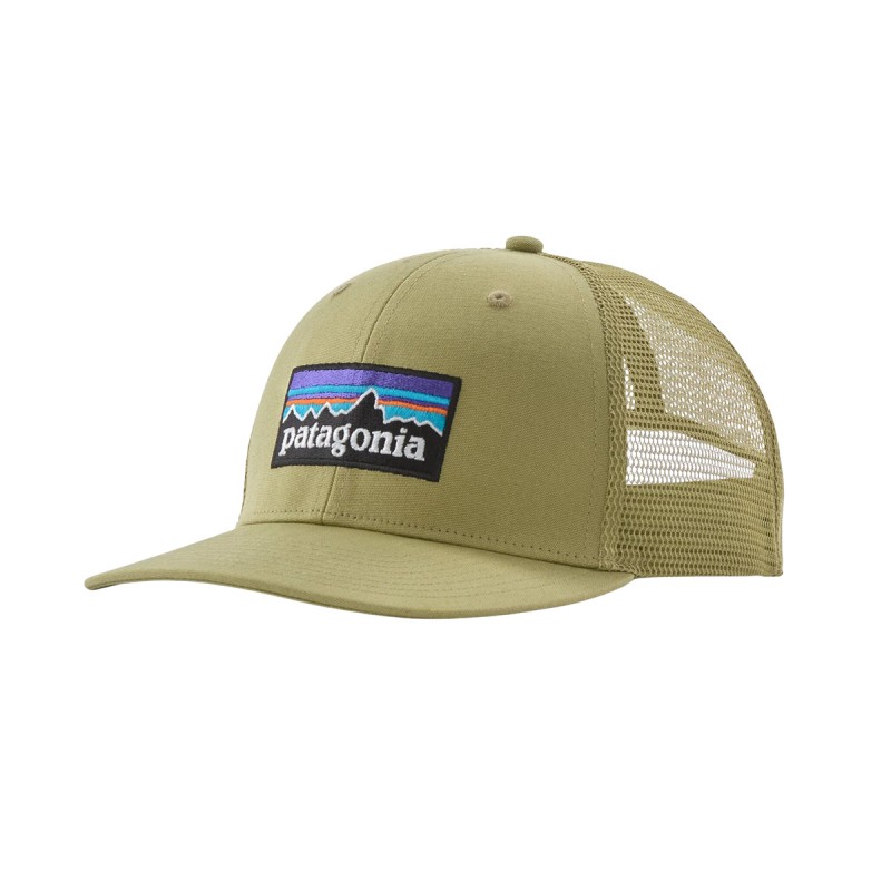 Patagonia Gorra P-6 Logo Trucker Verde Gumtree Green