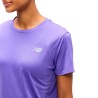 New Balance Camiseta Sport Essential Morado Mujer