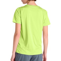New Balance Camiseta Sport Essential Amarillo Fluor Afterglow Mujer