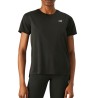New Balance Camiseta Sport Essential Negro Black Mujer