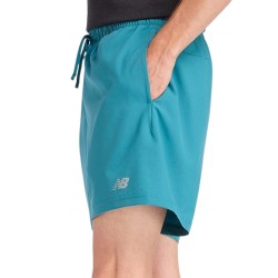 New Balance Short Running Sport Essentials Verde Azulado Hombre