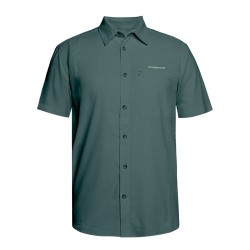 Trangoworld Camisa Montaña Esera DF Gris Deep Depths Hombre