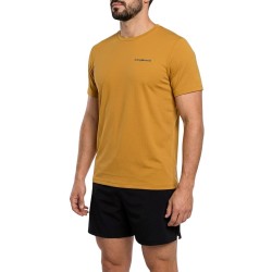 Trangoworld Camiseta Raphoe Amarillo Hombre