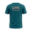 Trangoworld Camiseta Raphoe Azul Verdoso Hombre