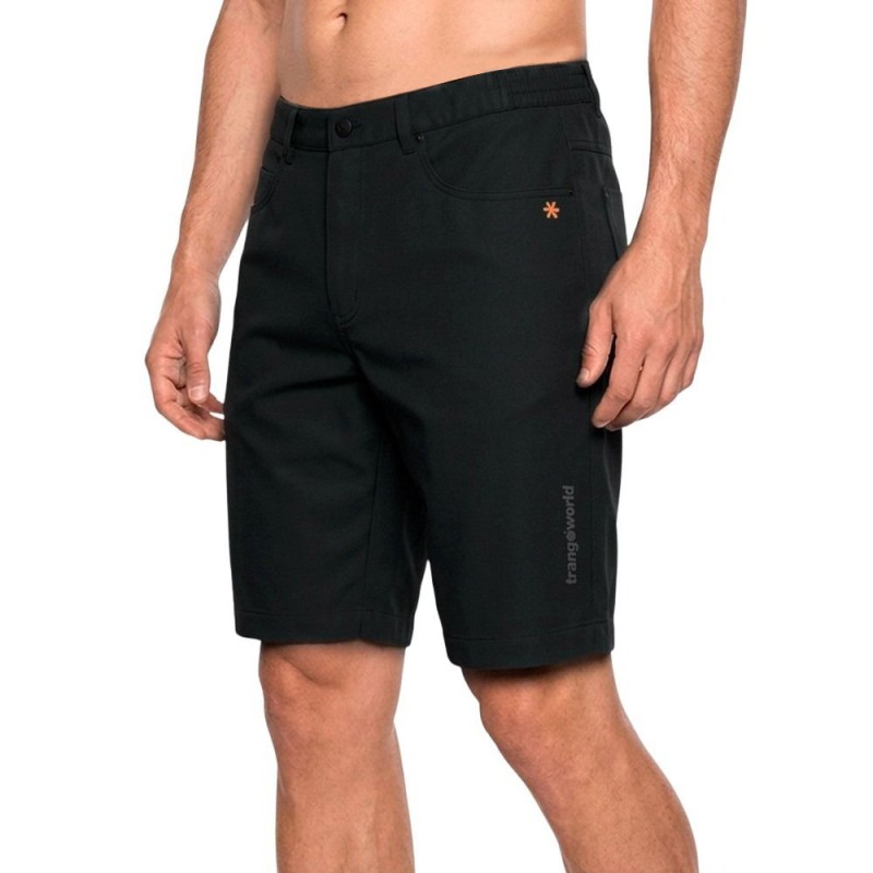 Trangoworld Pantalón Corto Trekking Buckna Negro Hombre