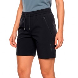 Trangoworld Pantalón Corto Trekking Oleiros Negro Mujer