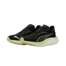 Puma Zapatilla Running Electrify Nitro Negro Verde Black Apple Spritz Mujer