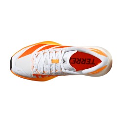 ADIDAS Zapatilla Trail Running Terrex Agravic 4 Blanca Naranja Mujer