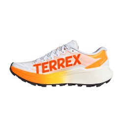 ADIDAS Zapatilla Trail Running Terrex Agravic 4 Blanca Naranja Mujer