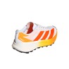 ADIDAS Zapatilla Trail Running Terrex Agravic 4 Blanca Naranja Mujer