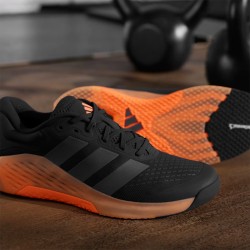 ADIDAS Zapatilla Deportiva Dropset 4 Power Trainer Negro Naranja Core Black Lucid Orange Hombre