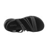 Skechers Sandalia Go Walk Flex Sandal Emma Negro Gris Black Gray Mujer