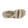 Skechers Sandalia GO WALK Flex Sandal Glimmer Up Gris Taupe Mujer