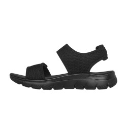 Skechers Sandalia Summits Sandals - Cute Mark Negro Mujer