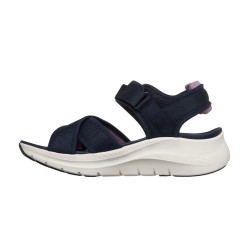 Skechers Sandalia Arch fit 2.0 Sandal Feelin' Azul Oscuro Morado Navy Mujer