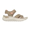 Skechers Sandalia Arch Fit 2.0 Sandal - Feelin' Bright Taupe Mujer